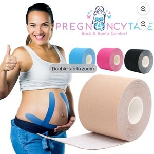 Brand New Black Pregnancy Tape for Back and Bump Support